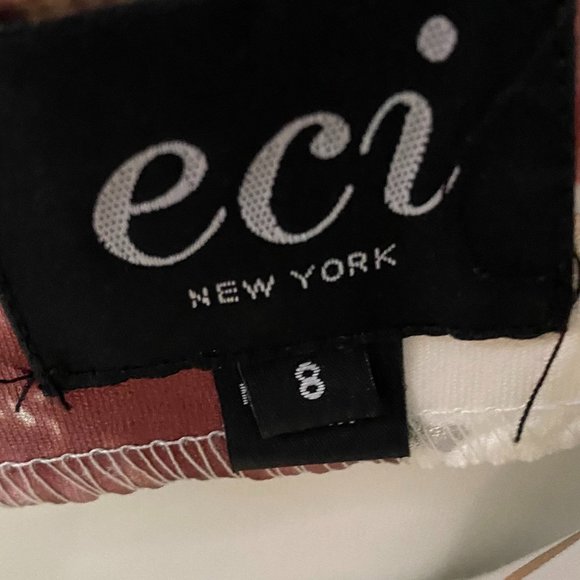 #66  E.C.I. New York Metallic Dress - Picture 5 of 14